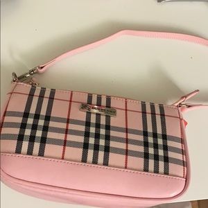 Pink Burberry purse